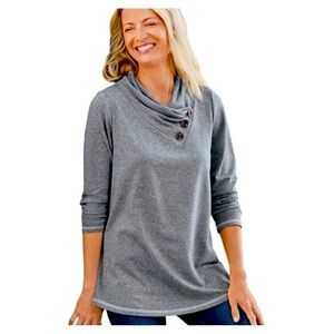 Soft Surroundings | Size Medium Brinley 3/4 Sleeve Tunic